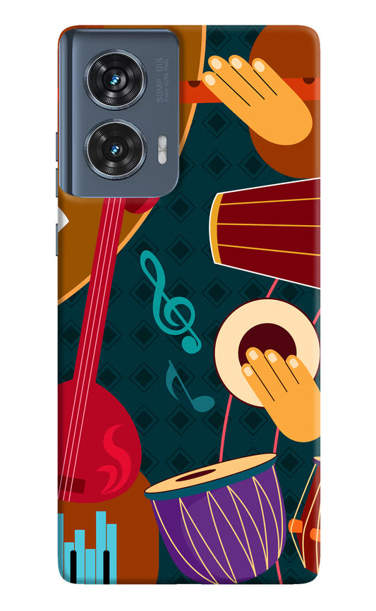 Music Instrument Moto Edge 50 Fusion Hard Case Back Cover by Casekaro