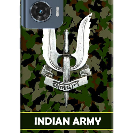 Balidan Indian Logo Moto Edge 50 Fusion Hard Case Back Cover by Casekaro