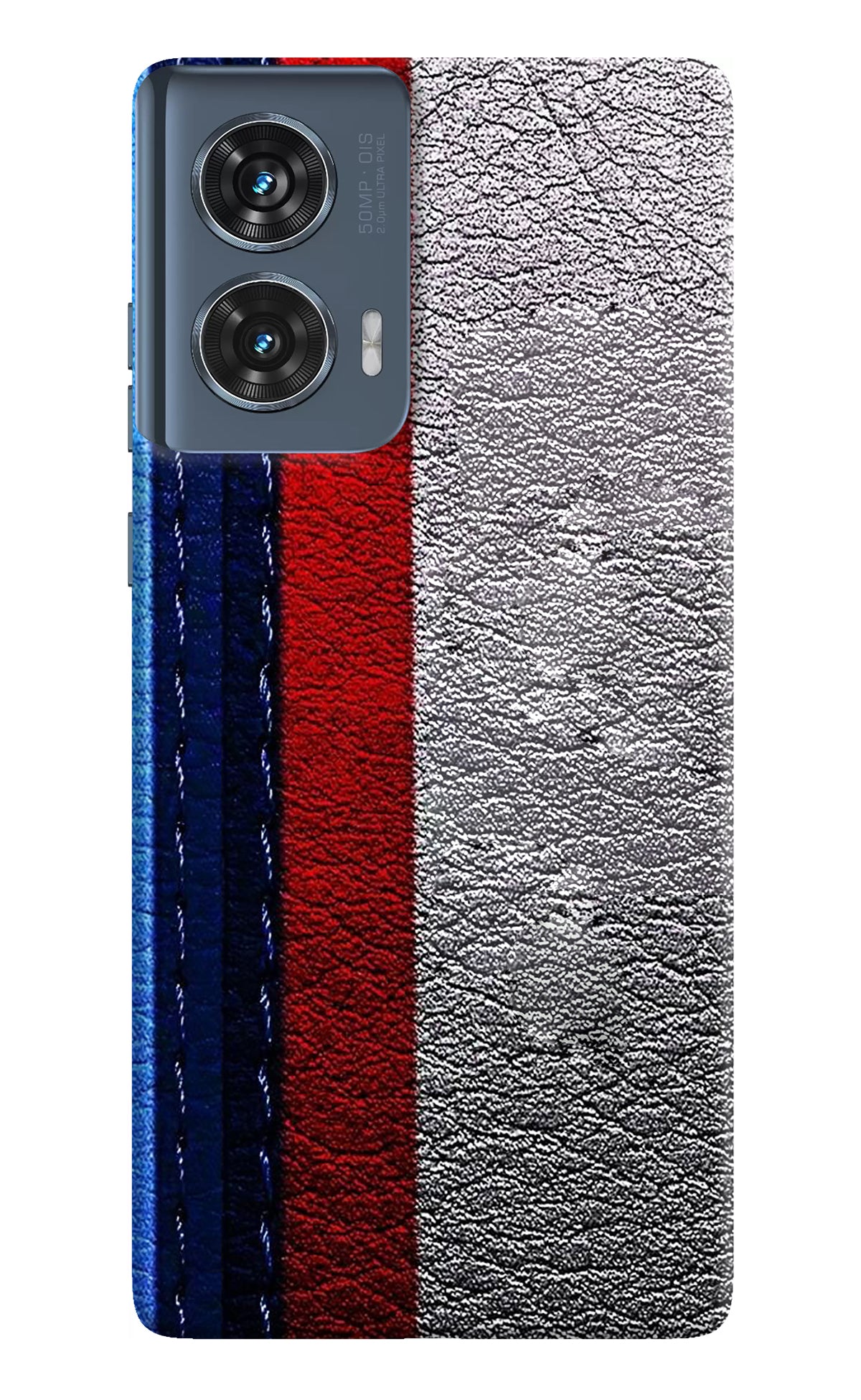 BMW Stripes Moto Edge 50 Fusion Back Cover