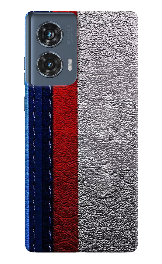 BMW Stripes Moto Edge 50 Fusion Hard Case Back Cover by Casekaro