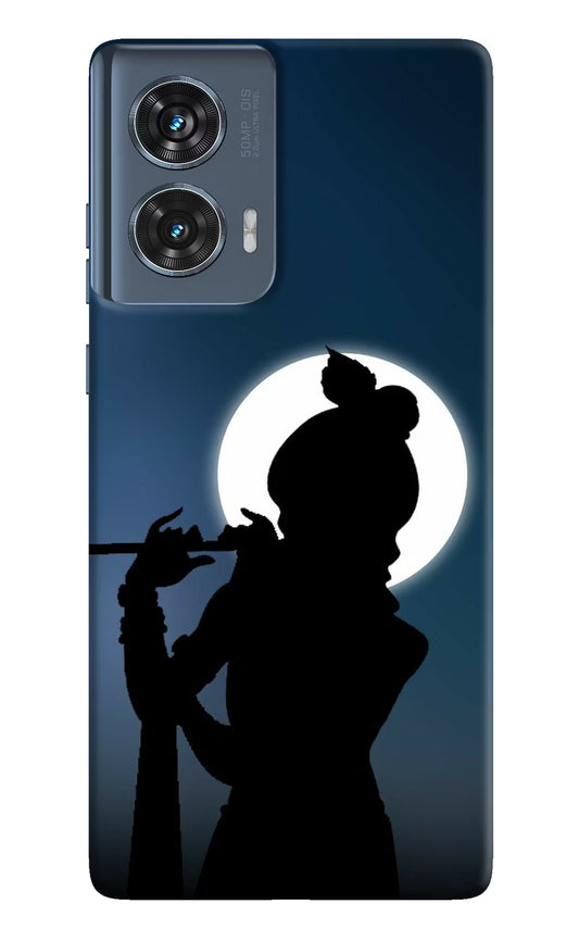 Shri Krishna Silhouette Moto Edge 50 Fusion Hard Case Back Cover by Casekaro