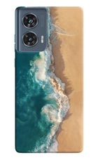 Ocean Beach Moto Edge 50 Fusion Hard Case Back Cover by Casekaro