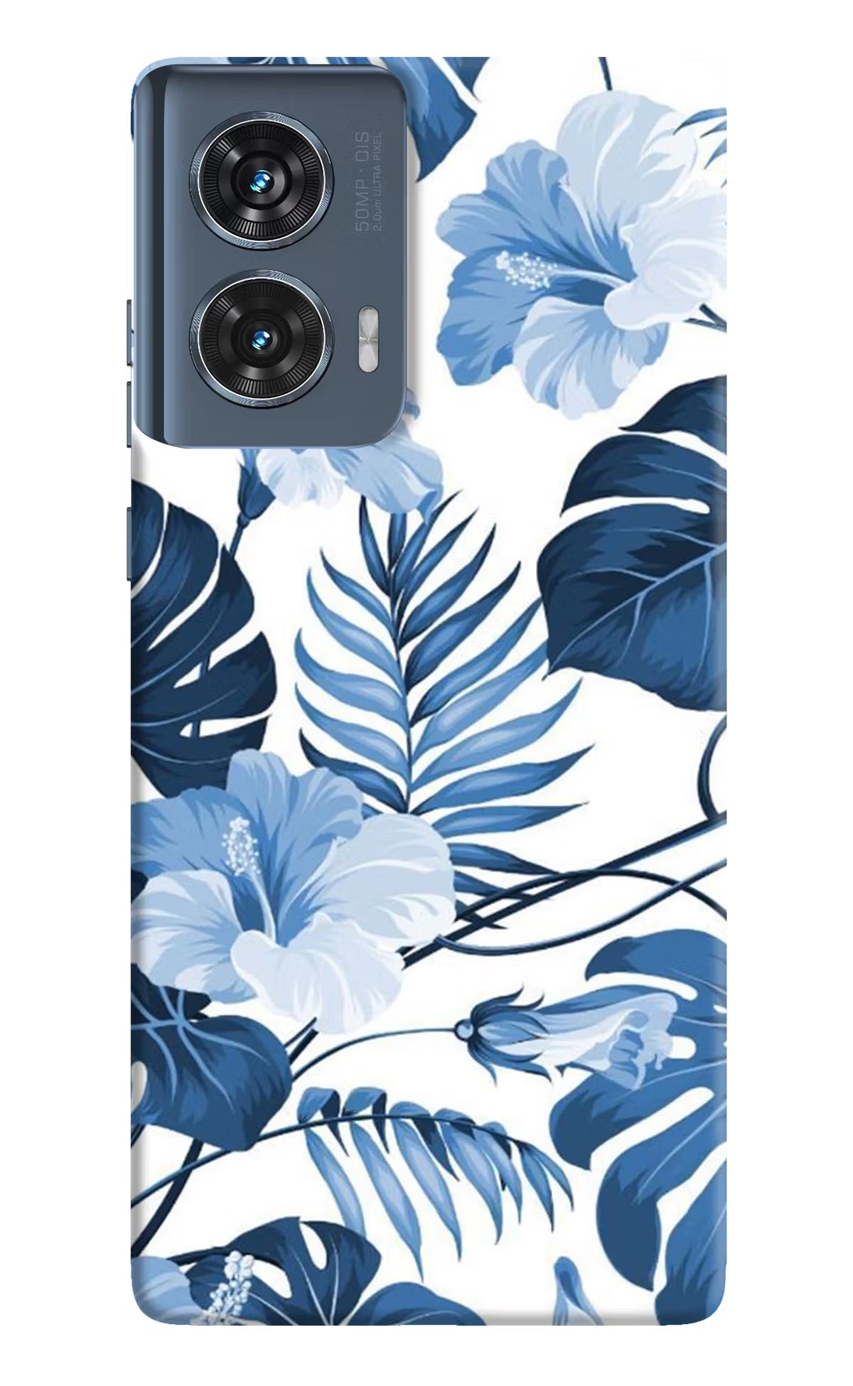Fabric Art Moto Edge 50 Fusion Hard Case Back Cover by Casekaro
