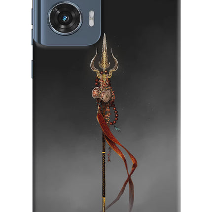 Shiv Trishul Moto Edge 50 Fusion Hard Case Back Cover by Casekaro