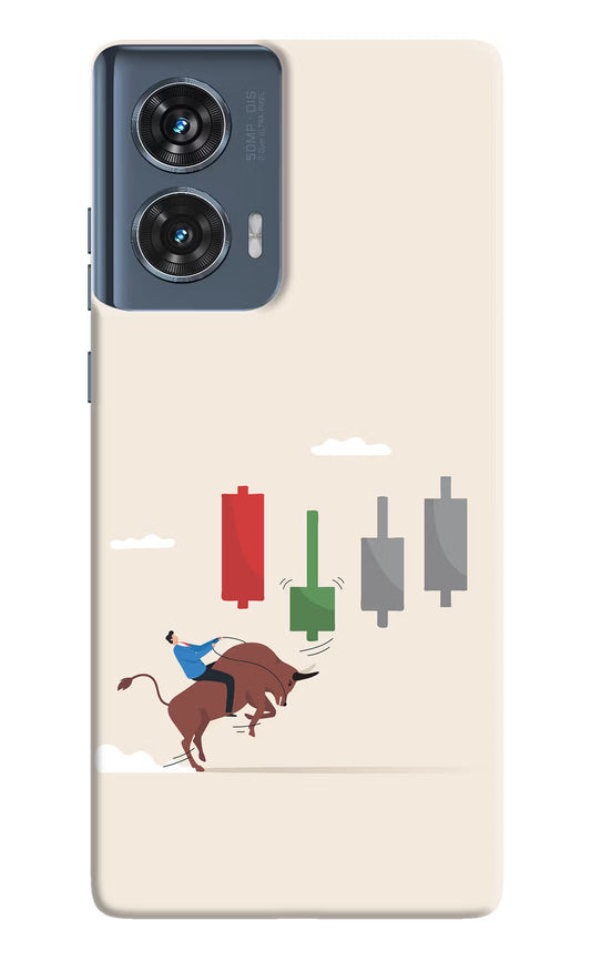 Bull Trading Momentum Moto Edge 50 Fusion Hard Case Back Cover by Casekaro