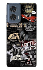 Arctic Monkeys Moto Edge 50 Fusion Hard Case Back Cover by Casekaro