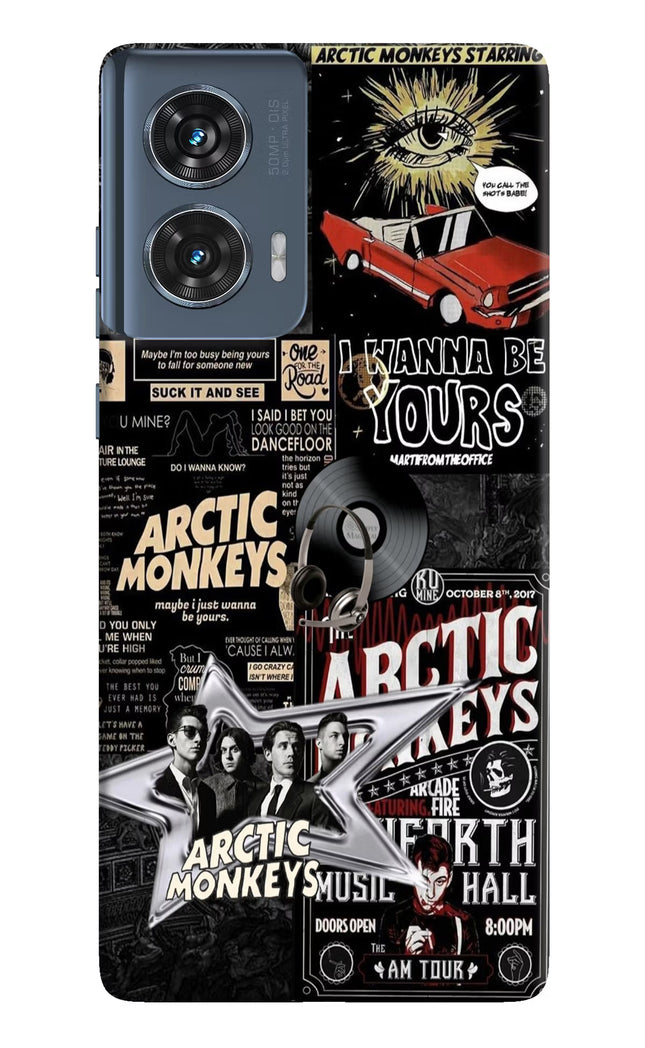 Arctic Monkeys Moto Edge 50 Fusion Hard Case Back Cover by Casekaro