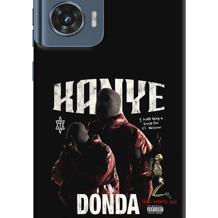 Donda Kanye West Moto Edge 50 Fusion Hard Case Back Cover by Casekaro