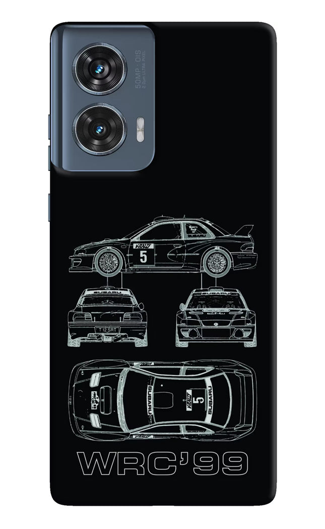 WRC'99 Moto Edge 50 Fusion Hard Case Back Cover by Casekaro