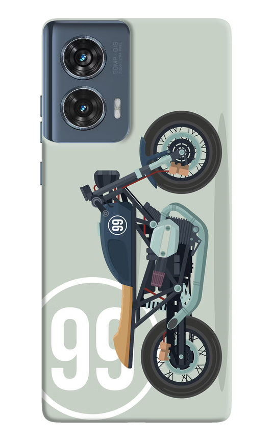 Classic Cafe Racer 99 Moto Edge 50 Fusion Hard Case Back Cover by Casekaro