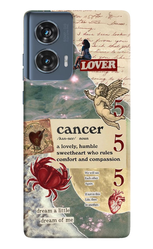 Cancer Zodiac Moto Edge 50 Fusion Hard Case Back Cover by Casekaro