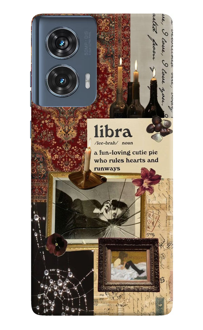 Libra Zodiac Moto Edge 50 Fusion Hard Case Back Cover by Casekaro