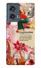 Sagittarius Zodiac Moto Edge 50 Fusion Hard Case Back Cover by Casekaro