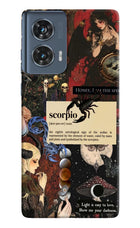Scorpio Zodiac Moto Edge 50 Fusion Hard Case Back Cover by Casekaro