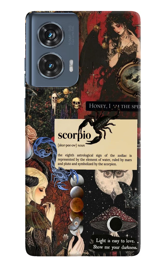 Scorpio Zodiac Moto Edge 50 Fusion Hard Case Back Cover by Casekaro