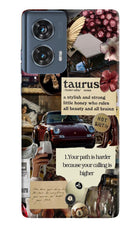 Taurus Zodiac Moto Edge 50 Fusion Hard Case Back Cover by Casekaro