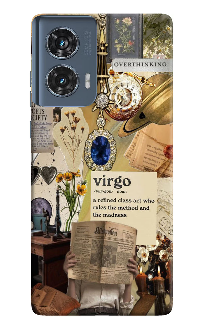 Virgo Zodiac Moto Edge 50 Fusion Hard Case Back Cover by Casekaro