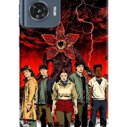 Ordinary Things Characters Moto Edge 50 Fusion Hard Case Back Cover by Casekaro