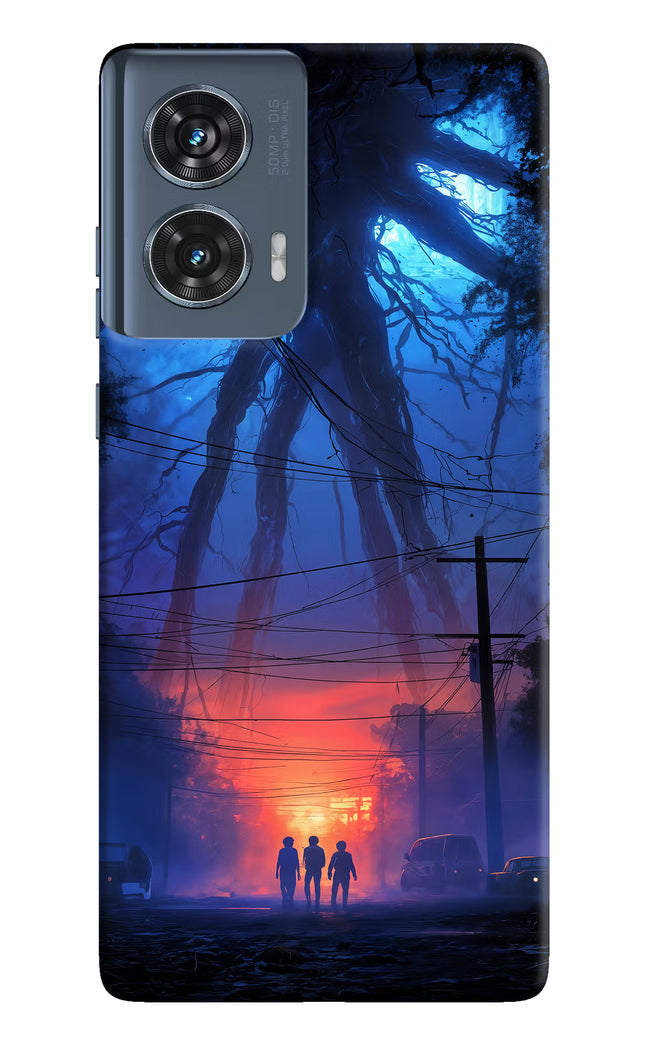 Ordinary Things Shadow Moto Edge 50 Fusion Hard Case Back Cover by Casekaro