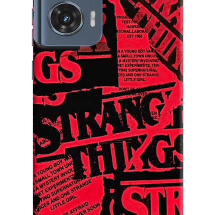 Ordinary Things Moto Edge 50 Fusion Hard Case Back Cover by Casekaro
