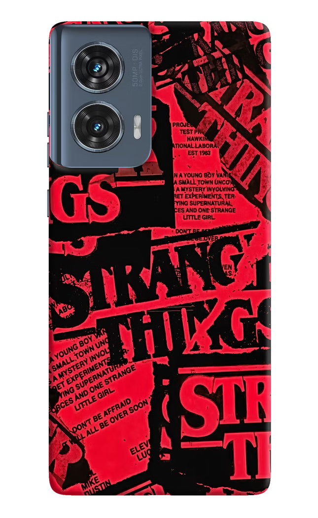 Ordinary Things Moto Edge 50 Fusion Hard Case Back Cover by Casekaro