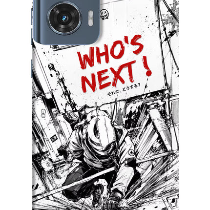 Who's Next Moto Edge 50 Fusion Hard Case Back Cover by Casekaro