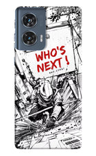 Who's Next Moto Edge 50 Fusion Hard Case Back Cover by Casekaro