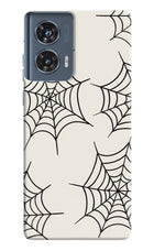 Spider Web Moto Edge 50 Fusion Hard Case Back Cover by Casekaro