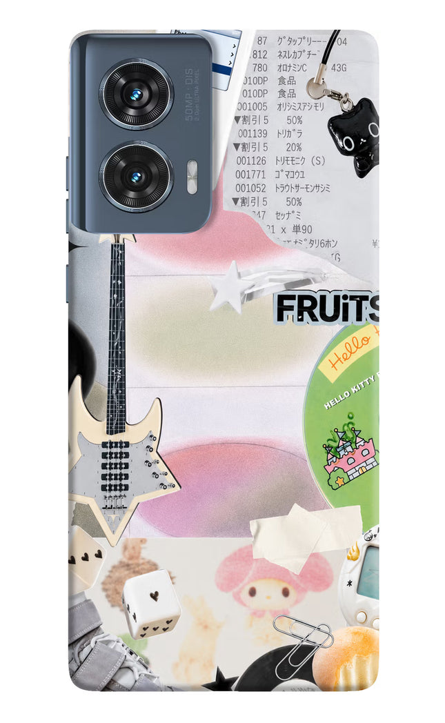 Softcore case Moto Edge 50 Fusion Hard Case Back Cover by Casekaro