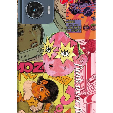 Funkover Moto Edge 50 Fusion Hard Case Back Cover by Casekaro