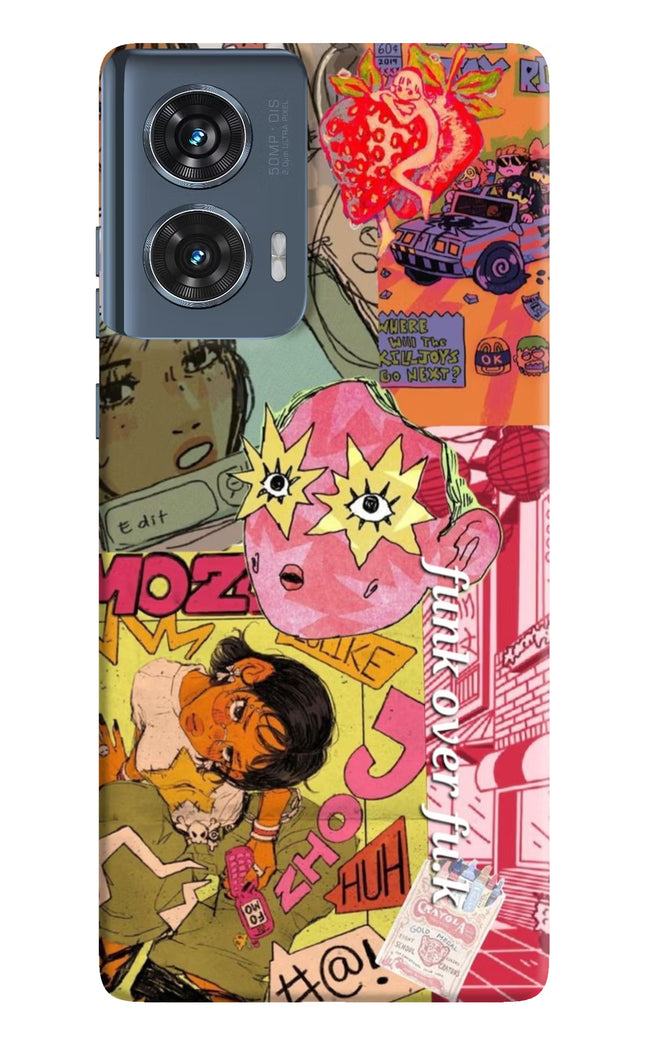 Funkover Moto Edge 50 Fusion Hard Case Back Cover by Casekaro