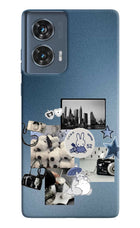 Miffy Moto Edge 50 Fusion Hard Case Back Cover by Casekaro
