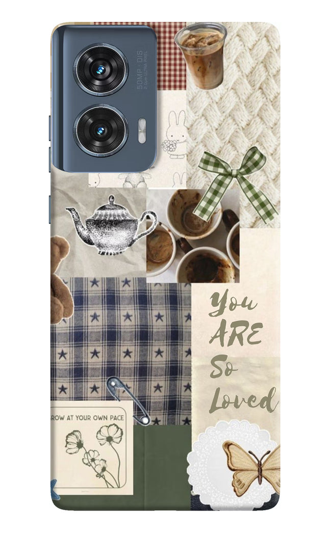 Cookie Moto Edge 50 Fusion Hard Case Back Cover by Casekaro