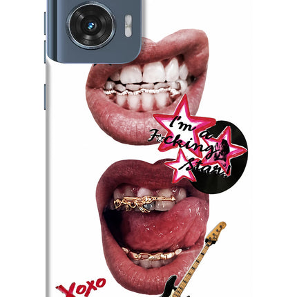 Rockstar Moto Edge 50 Fusion Hard Case Back Cover by Casekaro