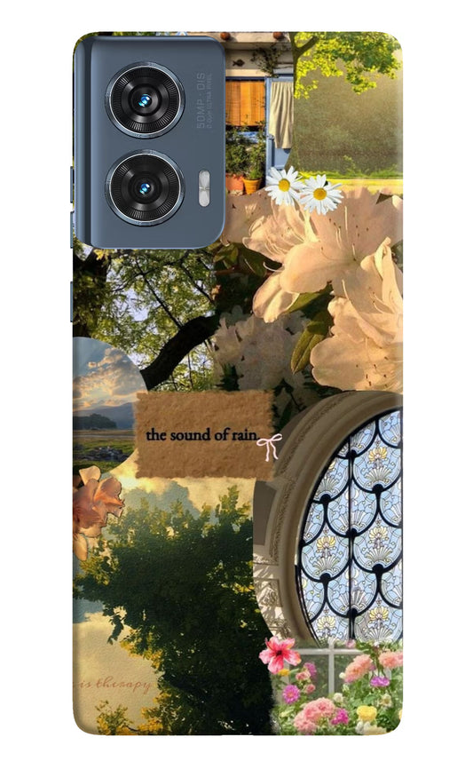 Rain Moto Edge 50 Fusion Hard Case Back Cover by Casekaro