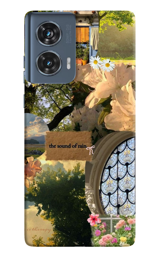 Rain Moto Edge 50 Fusion Hard Case Back Cover by Casekaro