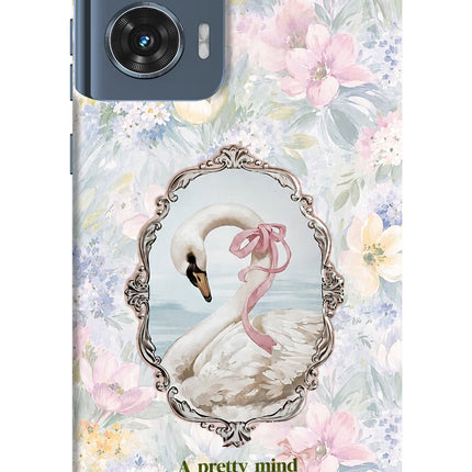 Pretty Mind Pretty Soul Moto Edge 50 Fusion Hard Case Back Cover by Casekaro