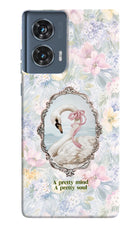 Pretty Mind Pretty Soul Moto Edge 50 Fusion Hard Case Back Cover by Casekaro