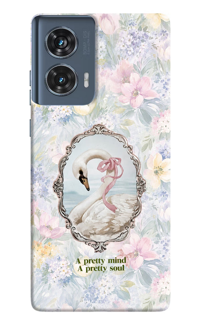 Pretty Mind Pretty Soul Moto Edge 50 Fusion Hard Case Back Cover by Casekaro