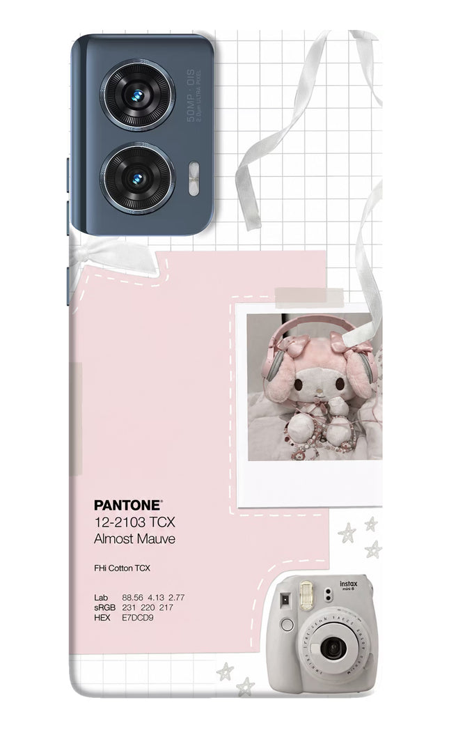 Pantone Asthetic Moto Edge 50 Fusion Hard Case Back Cover by Casekaro