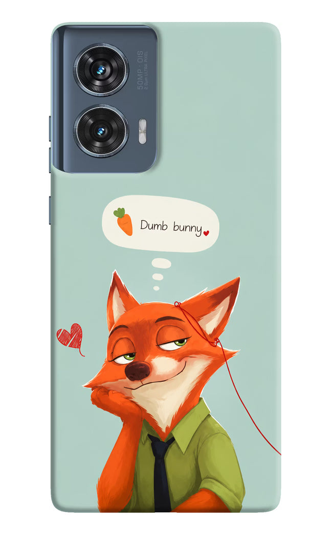 Nick Charm Moto Edge 50 Fusion Hard Case Back Cover by Casekaro