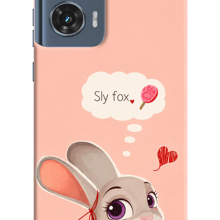Judy Charm Moto Edge 50 Fusion Hard Case Back Cover by Casekaro