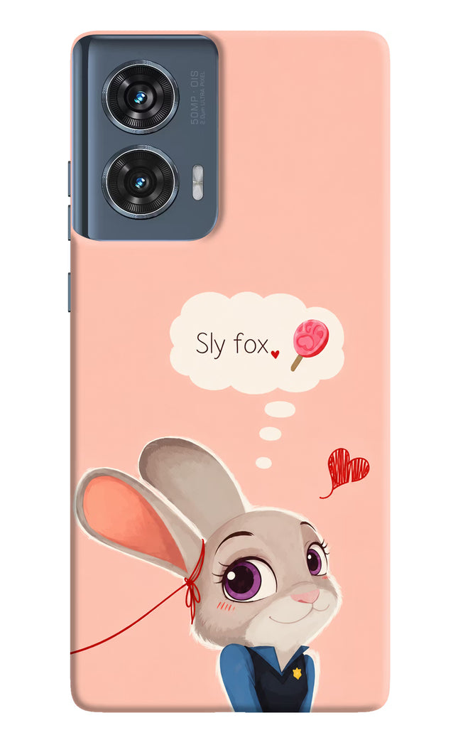 Judy Charm Moto Edge 50 Fusion Hard Case Back Cover by Casekaro