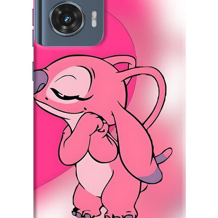 Angel Hug Moto Edge 50 Fusion Hard Case Back Cover by Casekaro