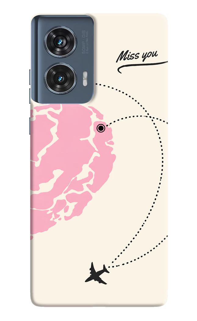 Miss Orbit Moto Edge 50 Fusion Hard Case Back Cover by Casekaro