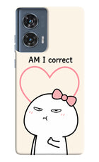 Always Right Moto Edge 50 Fusion Hard Case Back Cover by Casekaro