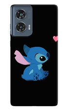 Stitch Crush Moto Edge 50 Fusion Hard Case Back Cover by Casekaro