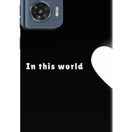 This World Moto Edge 50 Fusion Hard Case Back Cover by Casekaro