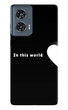This World Moto Edge 50 Fusion Hard Case Back Cover by Casekaro