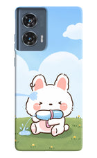 Bunny Treat Moto Edge 50 Fusion Hard Case Back Cover by Casekaro